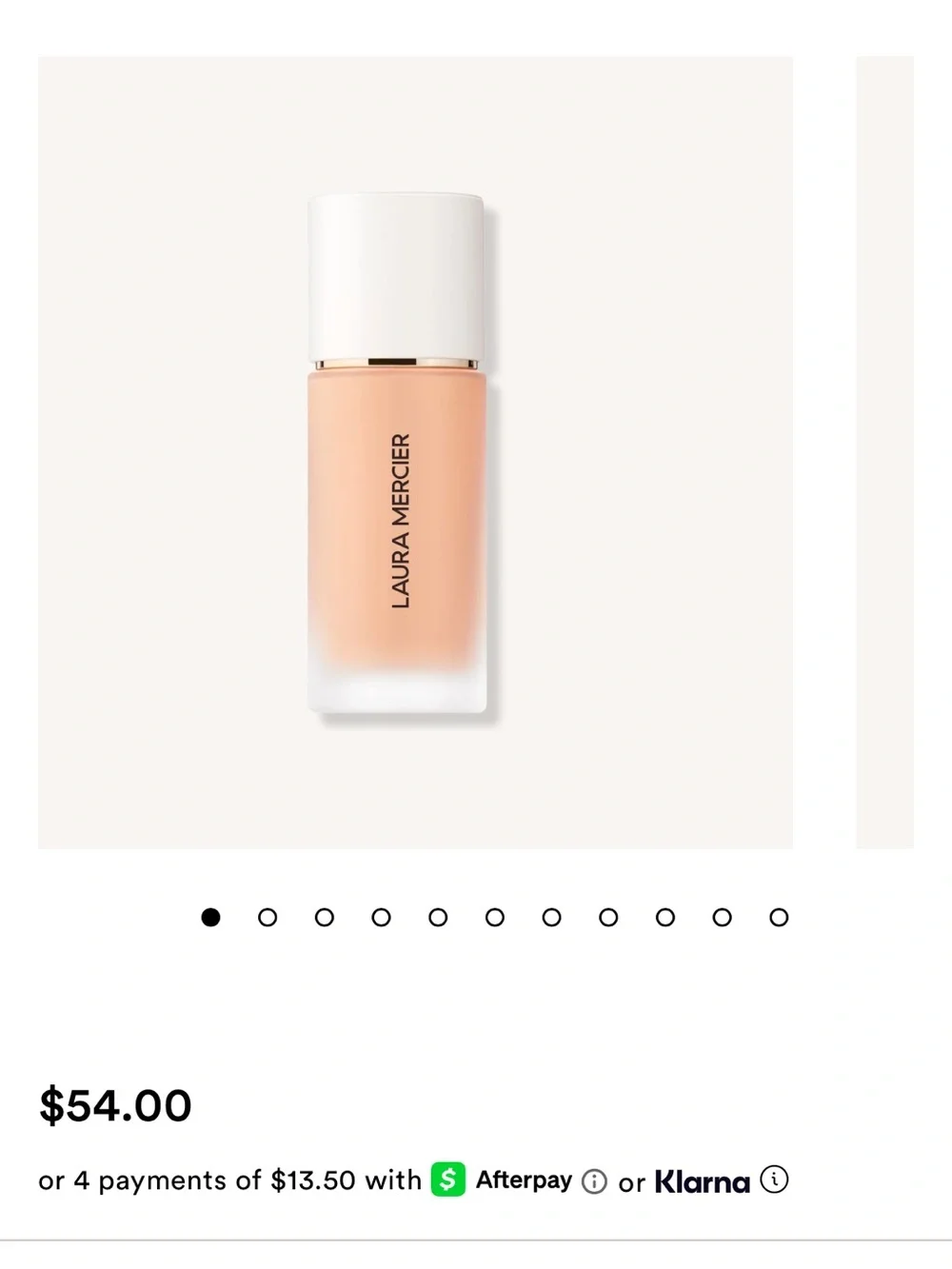 Laura Mercier Real Flawless Weightless Perfecting Foundation 2C1 ECRU